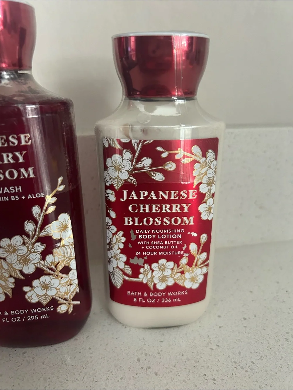 Bath & Body Works Japanese Cherry Blossom Body Lotion and Body Wash New Sealed